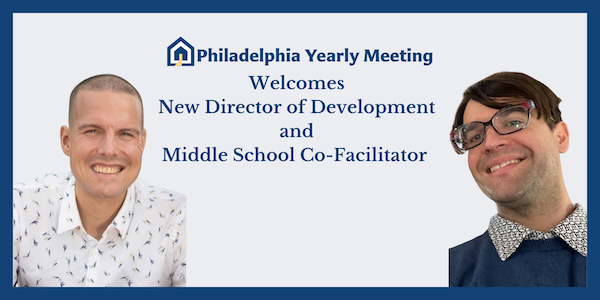 PYM Welcomes New Director of Development and Middle School Co-Facilitator